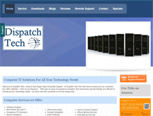Tablet Screenshot of dispatchtech.com